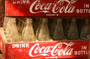 Photo: Coca-Cola bottles